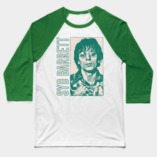 Syd Barrett - - - Original Fan Artwork Design Baseball T-Shirt